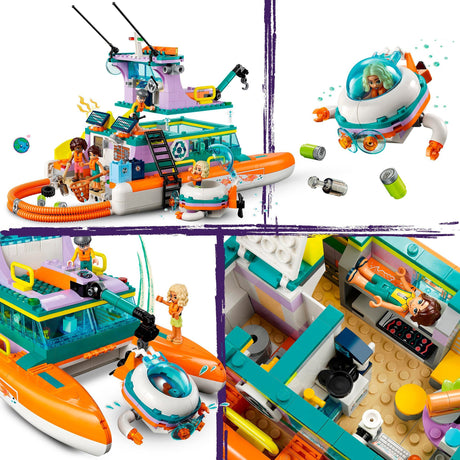 Lego Friends – Bauspielzeug Seenotrettungsboot (41734)