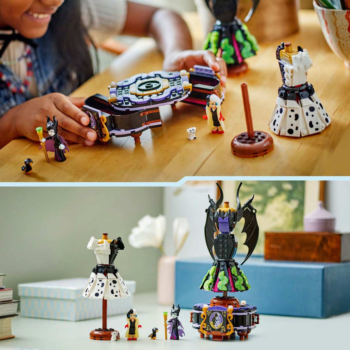 Lego Disney 43262 Die Kleider von Maleficent und Cruella de Vil