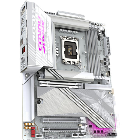 Gigabyte Z890 A Elite X Ice, ATX, LGA1851, Intel® Core™ Ultra, 4x DDR5, 2,5 GBE, Wi-Fi 7, USB4