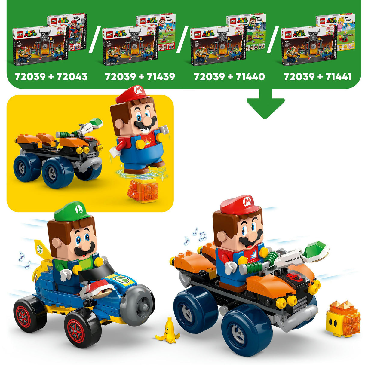 Lego Super Mario 72039 Bowsers Schloss