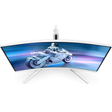 Philips Evnia 32m2c5501 00 31,5 gebogener Gaming-Monitor (weiß, 2x HDMI, Display-Port, 180 Hz)