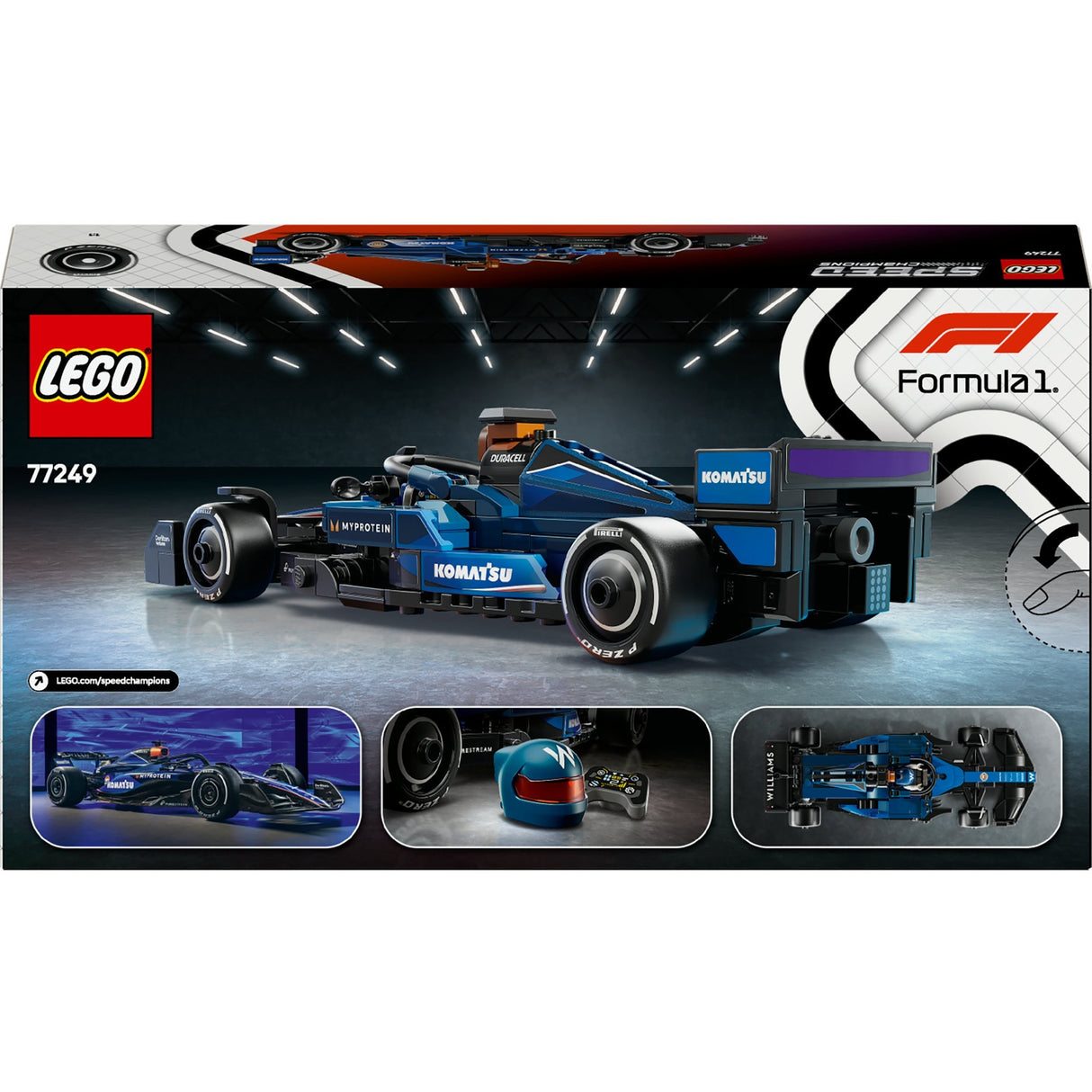 Lego Speed Champions 77249 Williams Racing FW46 F1-Rennwagen