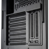 Silverstone sst-sed1-b Midi-Tower-Gehäuse (schwarz | 2x USB-A | 1x USB-C)