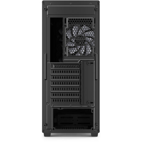Sharkoon VK4 Rainbow Midi-Tower-Gehäuse (schwarz | 2x USB-A | RGB | gehärtetes Glas)
