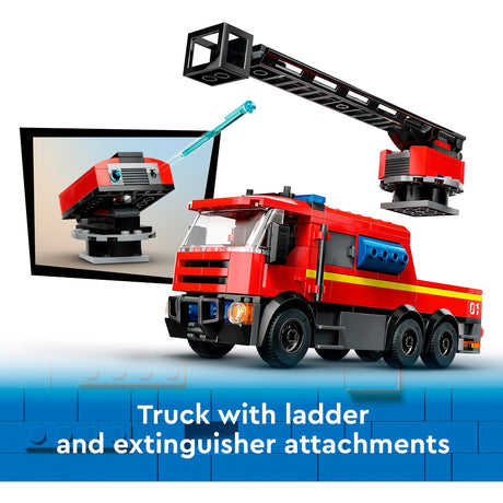 Lego City Feuerwache und Feuerwehrauto – 60414