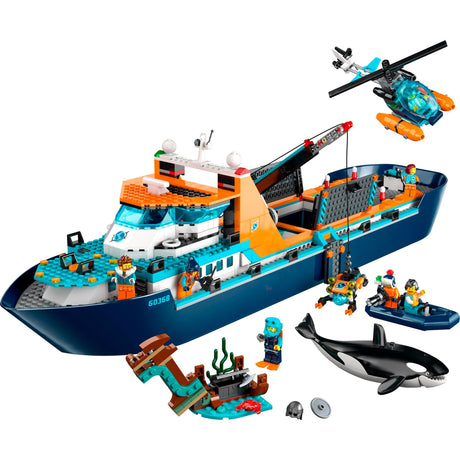 Lego City – Bauspielzeug für Polarforschungsschiffe (60368)
