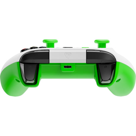 Turtle beach rematch core bedrade controller (wit groen, xbox serie x|s, xbox one, pc)