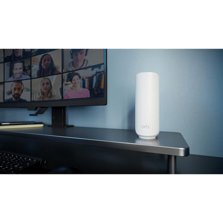 Netgear Orbi 370-Serie Dualband-WLAN-7-Mesh-Erweiterungs-Satelliten-Mesh-Router (weiß)