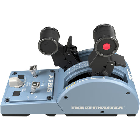 Thrustmaster TCA Quadrant Airbus Edition Gaming Gas Controller (Blau-Grau Schwarz, PC)