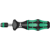 Wera 7441 Kraftform einstellbarer Drehmomentschraubendreher mit Rapidaptor-Schnellwechselhalter, 1 4 Zoll, 1,2 - 3,0 Nm – 1 Stück – 05074701001