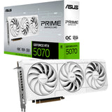 Asus Prime GeForce RTX 5070 OC White Grafikkarte (weiß, 3x Display Port, 2x HDMI, DLSS 4)