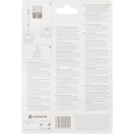Gardena Profi Maxi-Flow-System-Anschlussset