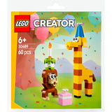 Lego 30689 Creator Tasche Geburtstagsparty-Tiere | 10 Stück