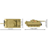 Cobi tiger i 131 constructiespeelgoed (schaal 1:72)