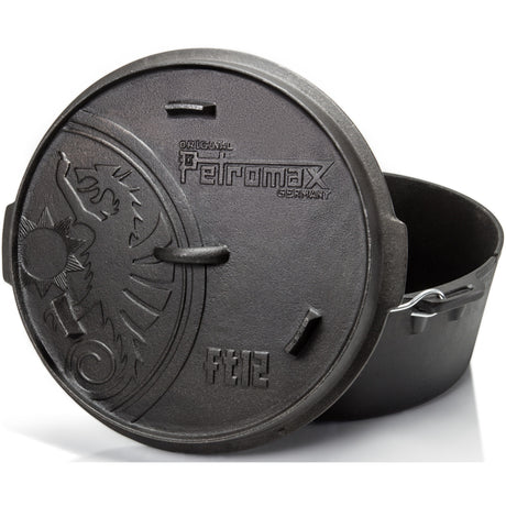 Petromax Dutch Oven FT12-T Kochpfanne (schwarz, 10,8 Liter)