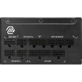 MSI Mag A1250GL PCIe5 Modulares 1250-Watt-Netzteil (schwarz, 1x 12V-2x6, 4x PCIe)
