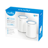 Cudy AC1200 Mesh-WLAN-System (2er-Pack)