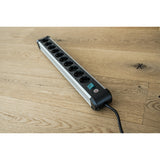 Brennenstuhl Premium-Alu-Line-Sockel 10-fach