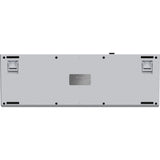 Ducky one x wireless rgb mechanisch toetsenbord (wit, us lay-out (qwerty), inductive, 100%, hot-swappable, pbt, 2.4 ghz | bluetooth | usb-c)