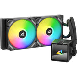 Sharkoon S50 ArGB Wasserkühlung (schwarz, 4-Pin-PWM)