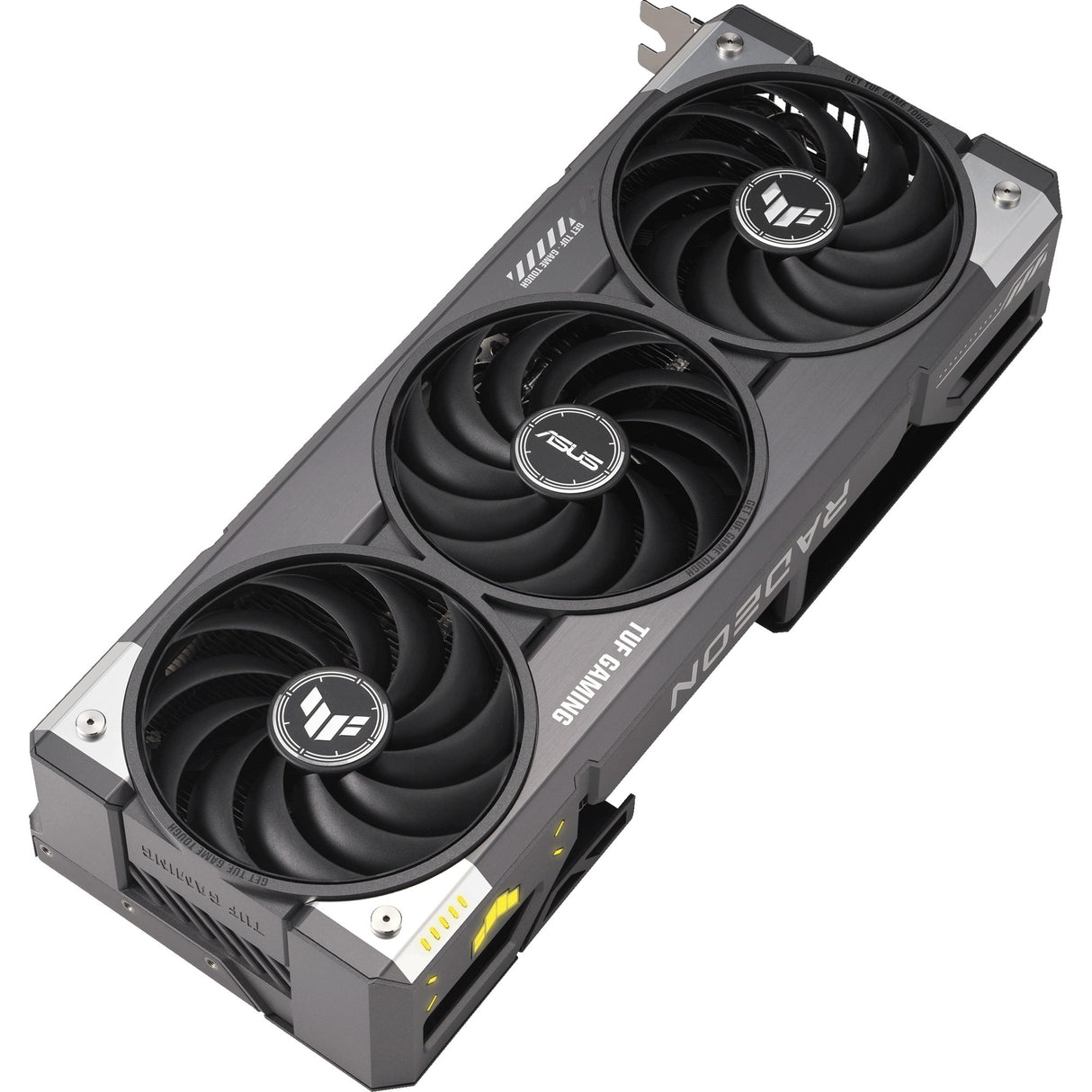 Asus tuf gaming radeon rx 9070 xt oc grafische kaart (grijs, 3x displayport, 1x hdmi, rdna4)