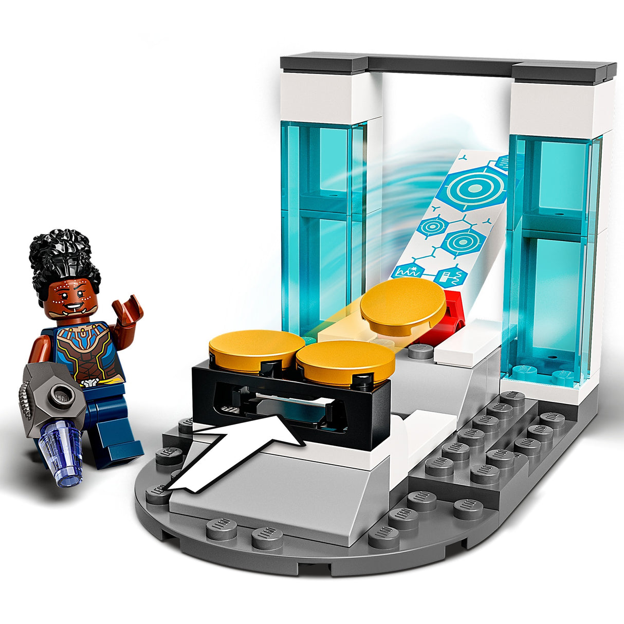 Lego Marvel – Shuris Labor-Konstruktionsspielzeug (76212)