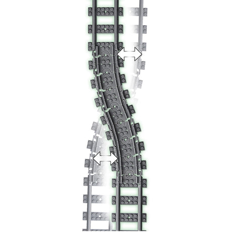 Lego City Bahngleise 60205