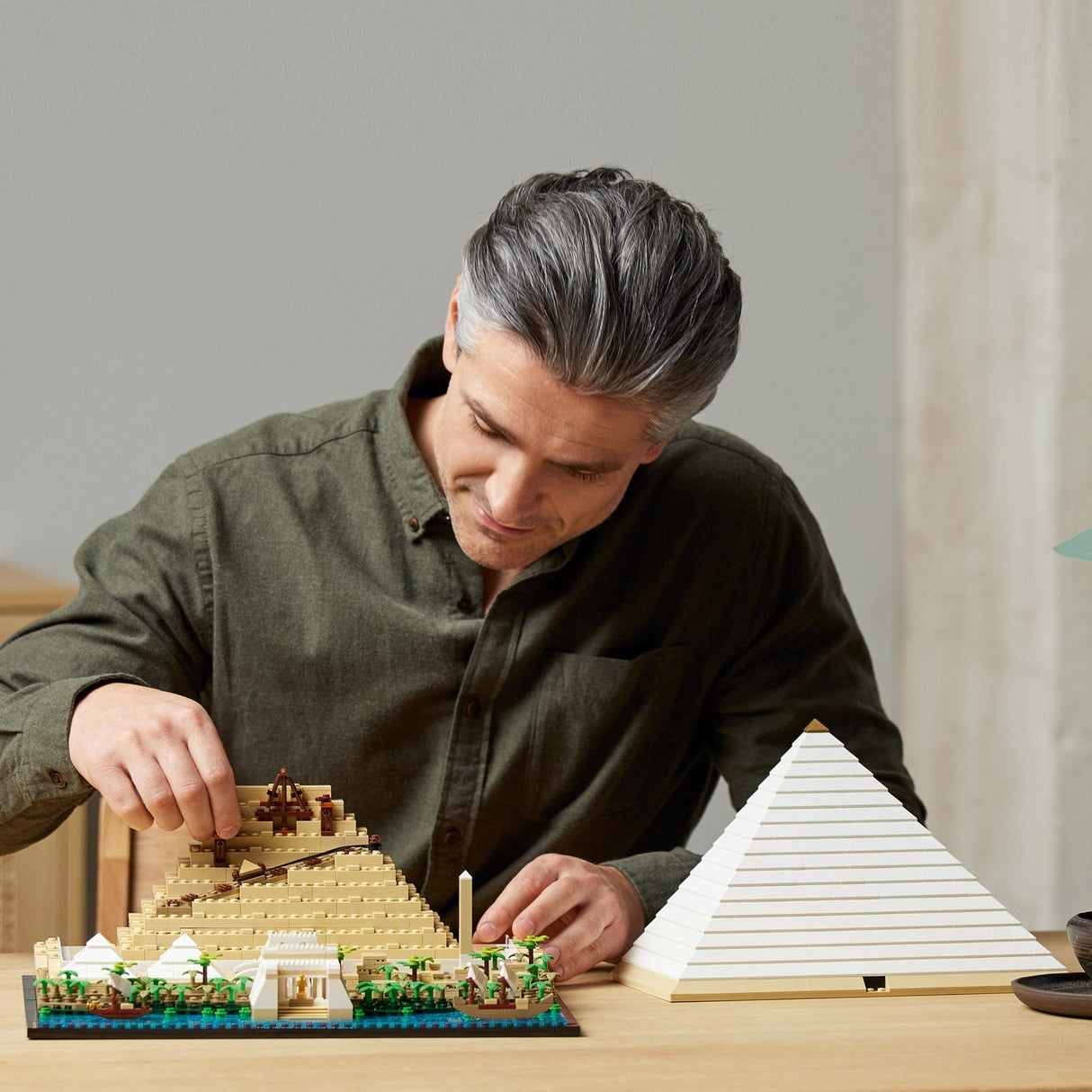 Lego-Architektur – Bauspielzeug Große Pyramide von Gizeh (21058)