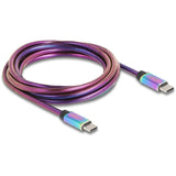 Delock USB 2.0 USB-C Kabel, 2 Meter