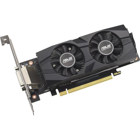 Asus geforce rtx 3050 lp brk oc edition 6gb gddr6 grafische kaart (1x displayport, 1x hdmi 2.1, 1x dvi-d)