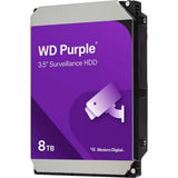 Western Digital WD85Purz Purple Surveillance HD, 8 TB, 3,5, SATA3, 7200 U / min, 256 MB