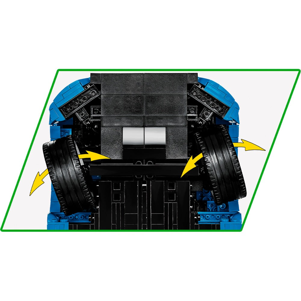 Cobi skoda octavia rs - executive edition constructiespeelgoed (schaal 1:12)