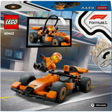 Lego City 60442 F1-Fahrer mit McLaren-Rennwagen