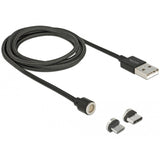 Delock Magnetic USB -Daten und Ladekabel für Mikroset