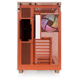 Thermaltake view 380 xl tg argb gravel sand midi tower behuizing (lichtbruin | 2x usb-a | 1x usb-c | rgb | window)