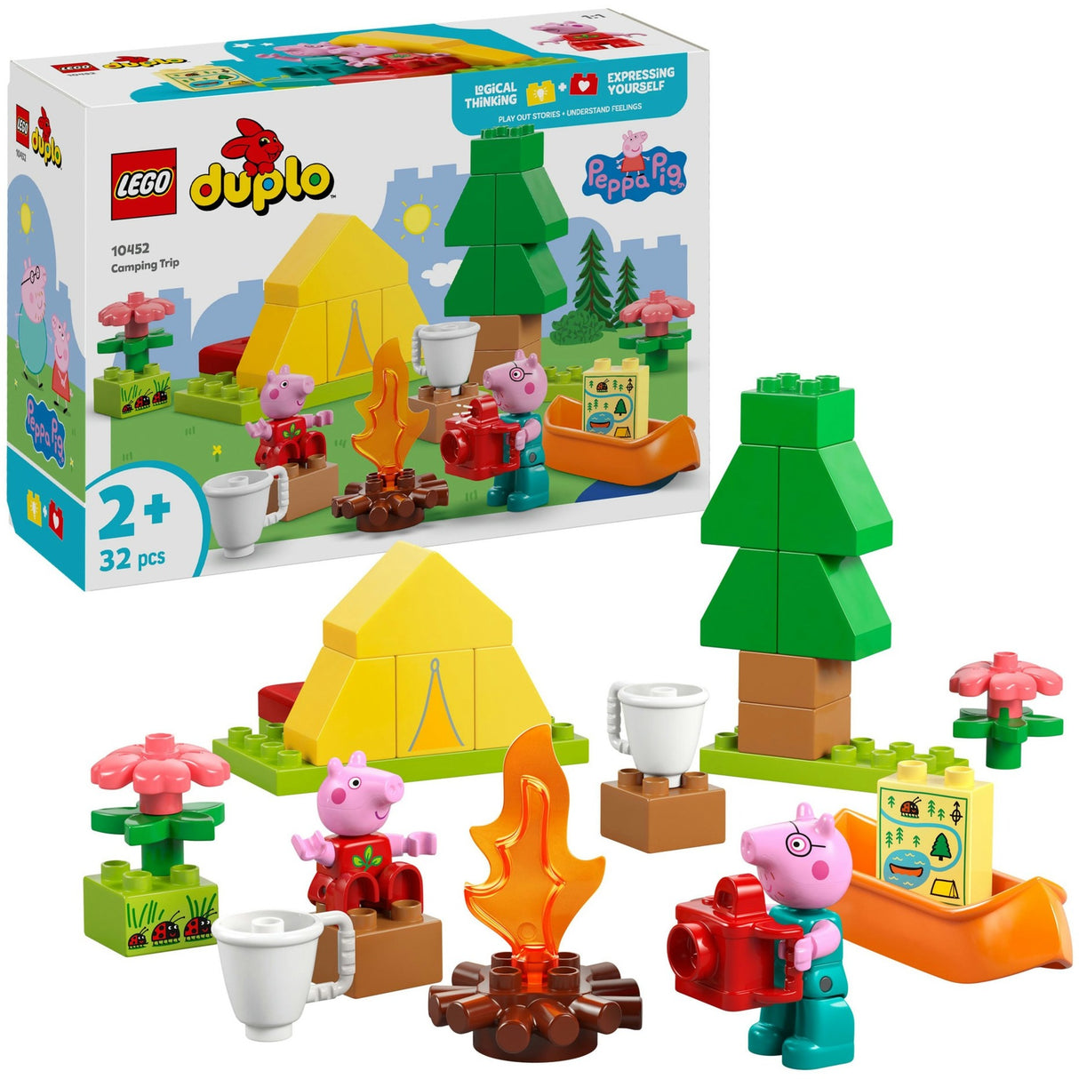 Lego Duplo 10452 Peppa Wutz Campingausflug