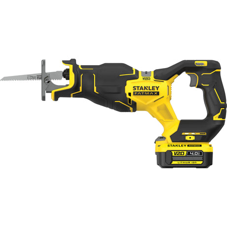 Stanley Elektrowerkzeuge Stanley Säbelsäge Sfmcs311m1t-qw | v20 | 18v | inkl. 4,0-Ah-Akku und Ladegerät – sfmcs311m1t-qw