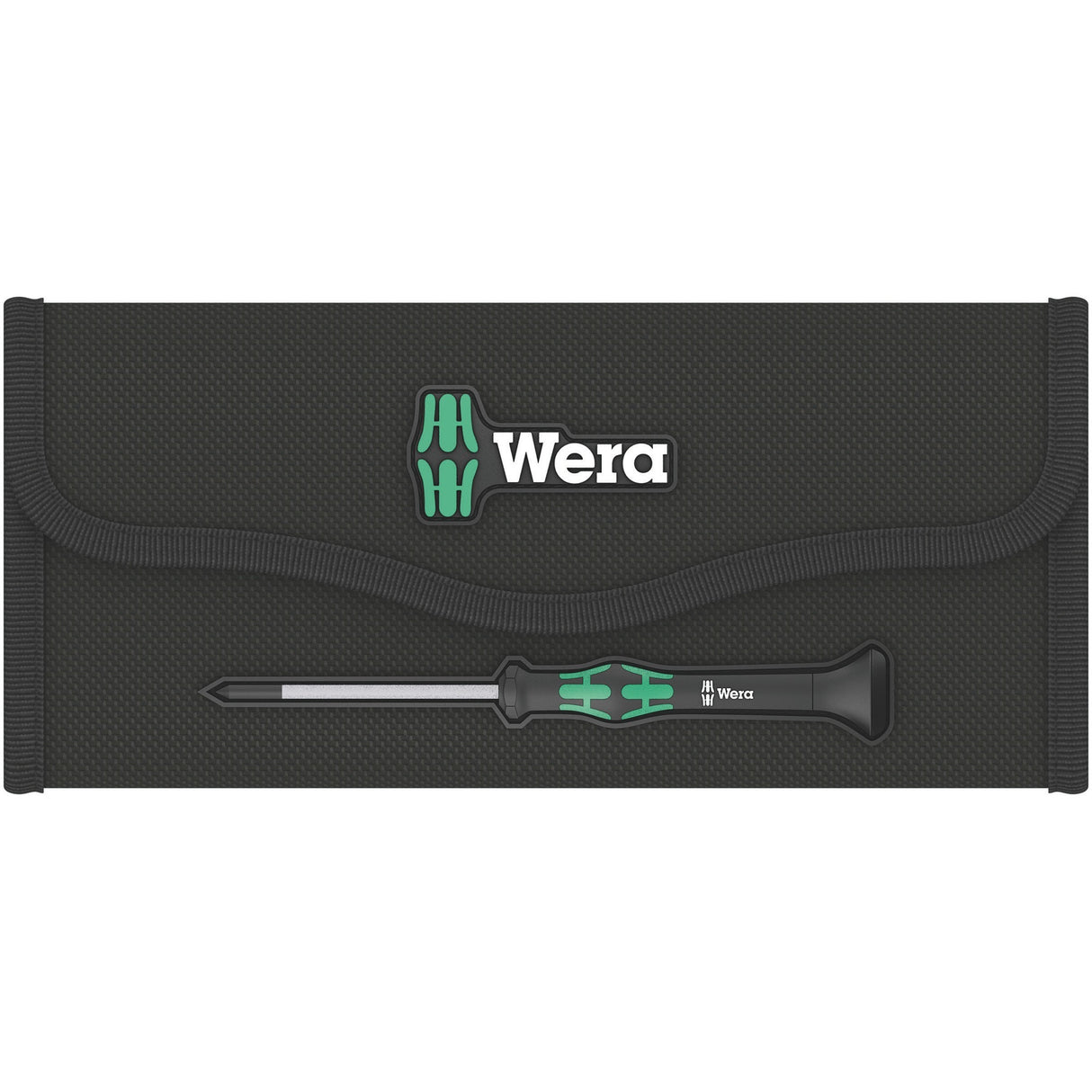 Wera Compact Micro 21 ESD 1 Schraubendreher (schwarz grün, für Elektrogeräte)