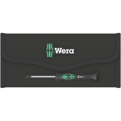 Wera Compact Micro 21 ESD 1 Schraubendreher (schwarz grün, für Elektrogeräte)