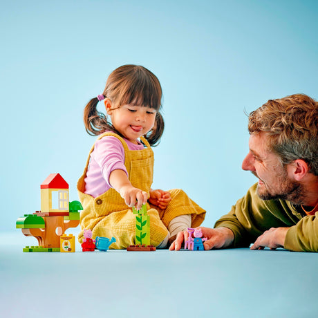 Lego Duplo – Peppa Wutz Garten- und Baumhaus-Konstruktionsspielzeug (10431)