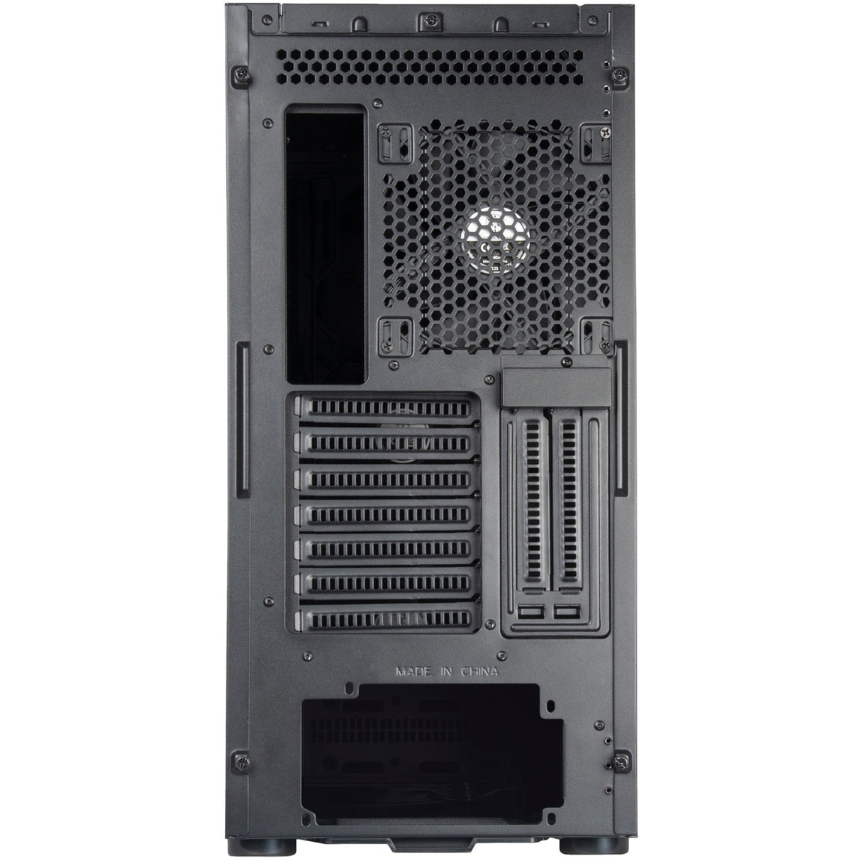 Silverstone sst-sed1-b Midi-Tower-Gehäuse (schwarz | 2x USB-A | 1x USB-C)
