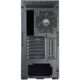 Silverstone sst-sed1-b Midi-Tower-Gehäuse (schwarz | 2x USB-A | 1x USB-C)