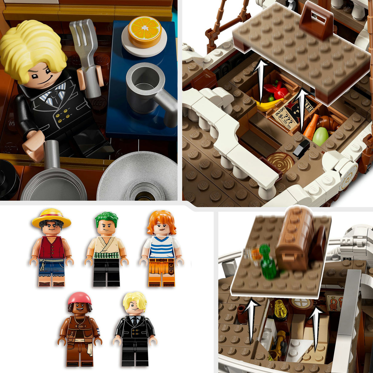 Lego® One Piece Das Piratenschiff wird fröhlich Bauset – 75639