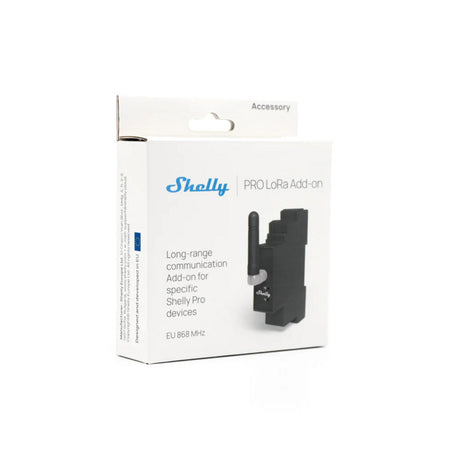 Shelly Pro Lora Add-on-Erweiterungsmodul (schwarz)