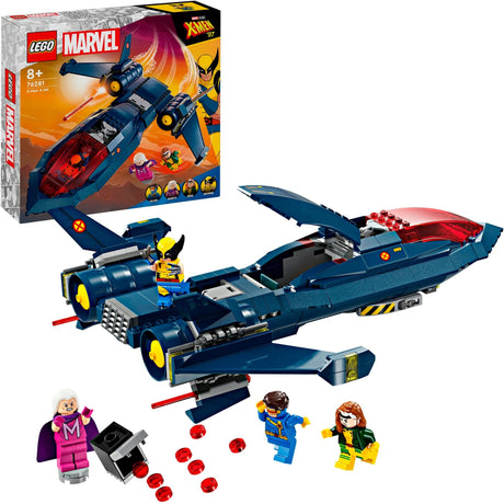 Lego Marvel – X-Men X-Jet Konstruktionsspielzeug (76281)
