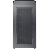 Silverstone sst-sed1-b Midi-Tower-Gehäuse (schwarz | 2x USB-A | 1x USB-C)