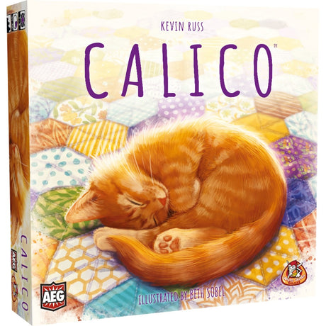 White Goblin Games Calico Brettspiel (niederländisch, 1 - 4 Spieler, 45 Minuten, ab 10 Jahren)