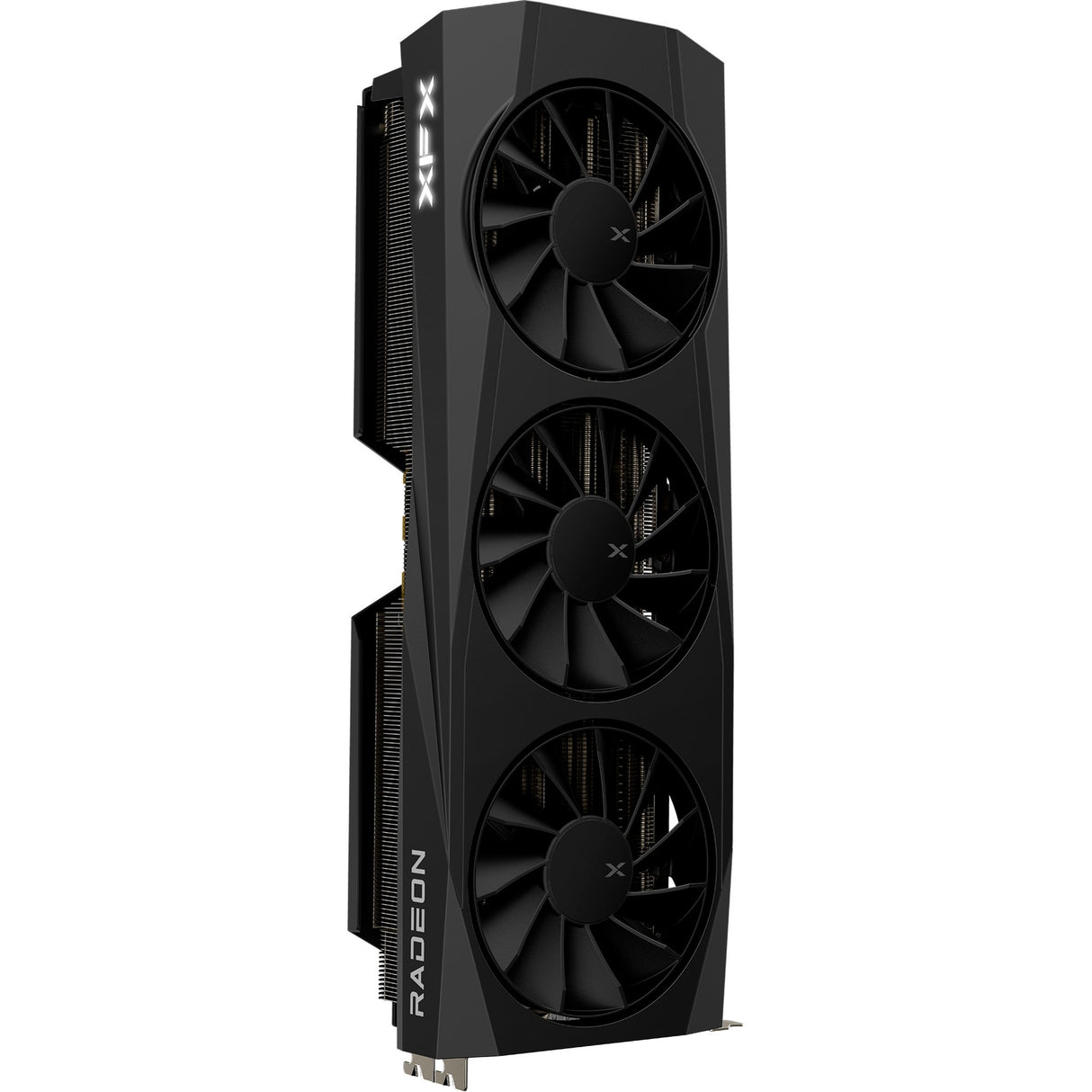 XFX Radeon RX 9070 XT Quicksilver Grafikkarte (schwarz, RDNA4, GDDR6, 3x DisplayPort, 1x HDMI 2.1)