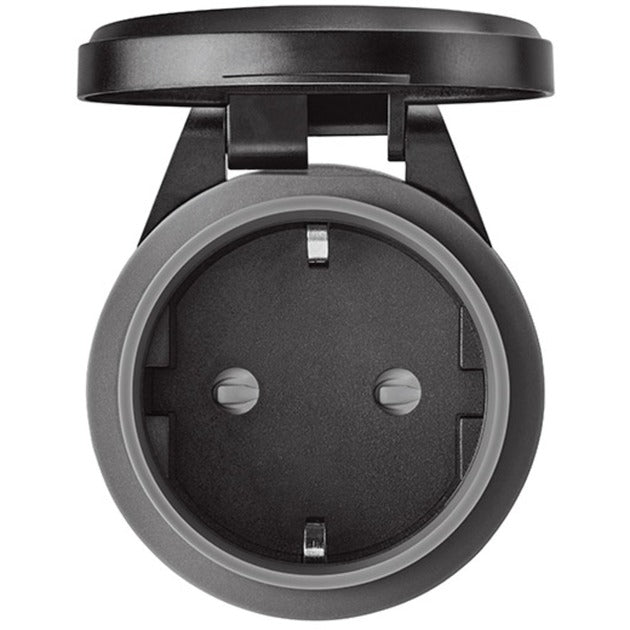 Click-on-Click-off AGC-3500 kompakter Outdoor-Stecker, schwarz