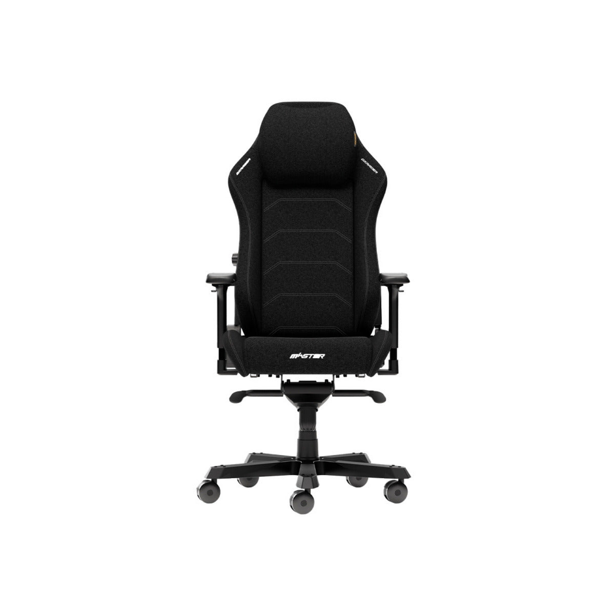 Dxracer master xl black fabric gamestoel (zwart)